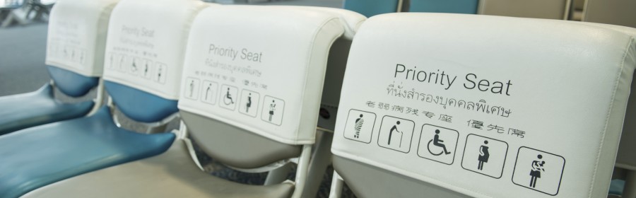 priority seat in the airport