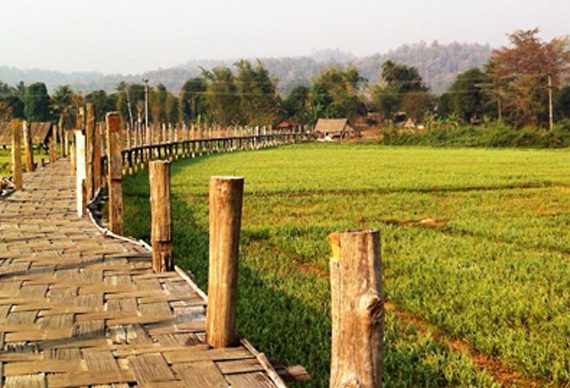 ซูตองเป้ สะพานไม้ที่ดังที่สุดในชั่วโมงนี้