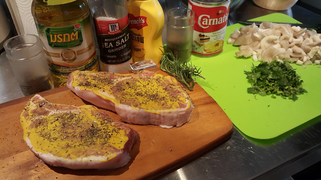Pork chop steak (2)
