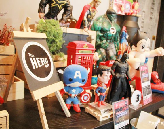 พักทานของหวานกับเหล่าบรรดาซุปเปอร์ฮีโร่ที่ "The Hero Cafe"