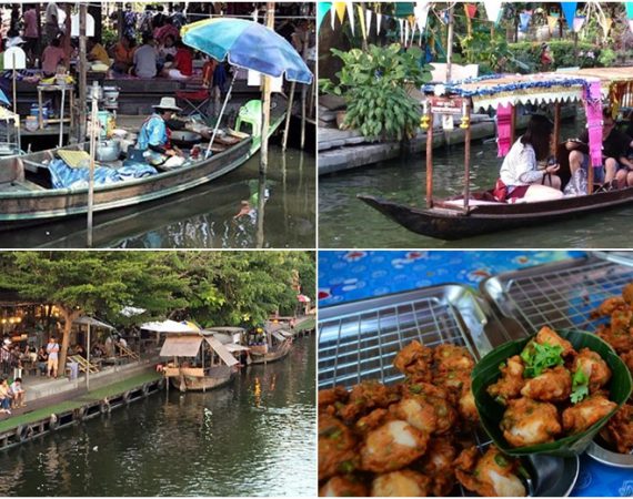พาเที่ยว 9 ตลาดน้ำ..ทั่วไทยของอร่อยเพียบ