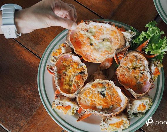 พาไปกินปูไข่ที่ "ร้านกบซีฟู้ด" อีกร้านดังย่านคลองโคลนจัดว่าเด็ด!!