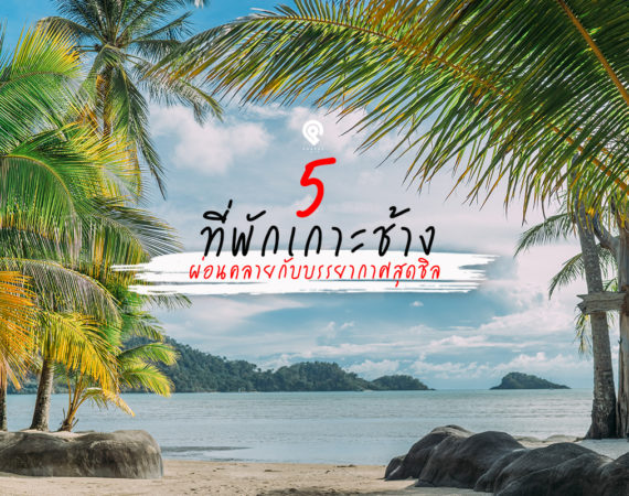 5 ที่พักสวย บรรยากาศน่าไปปล่อยตัว @ เกาะช้าง