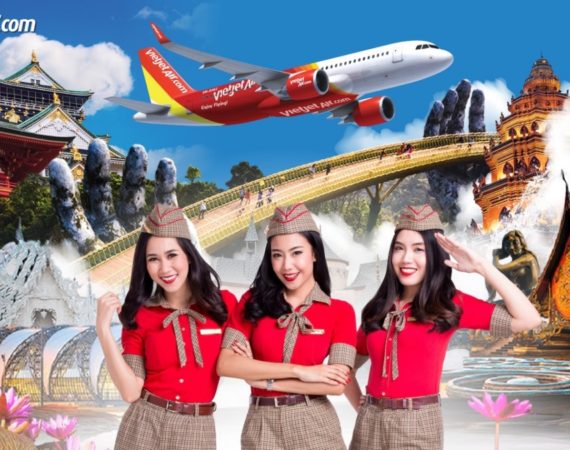 ‘4.4 สาดความฟิน บินดับร้อน’ กับไทยเวียตเจ็ท ตั๋วเริ่มต้น 44 บาท